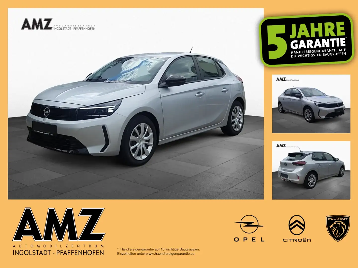 Opel Corsa Edition Sitzheizung PDC Klima Lenkradheizun Argent - 1