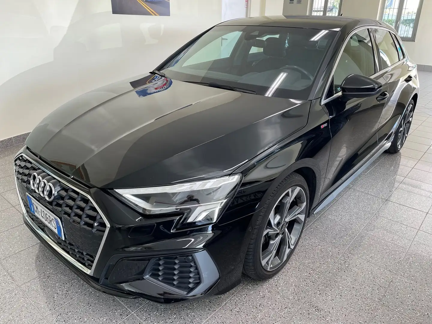 Audi A3 SPB 30 TDI S tronic S line edition CON PROMO PLUS Nero - 2