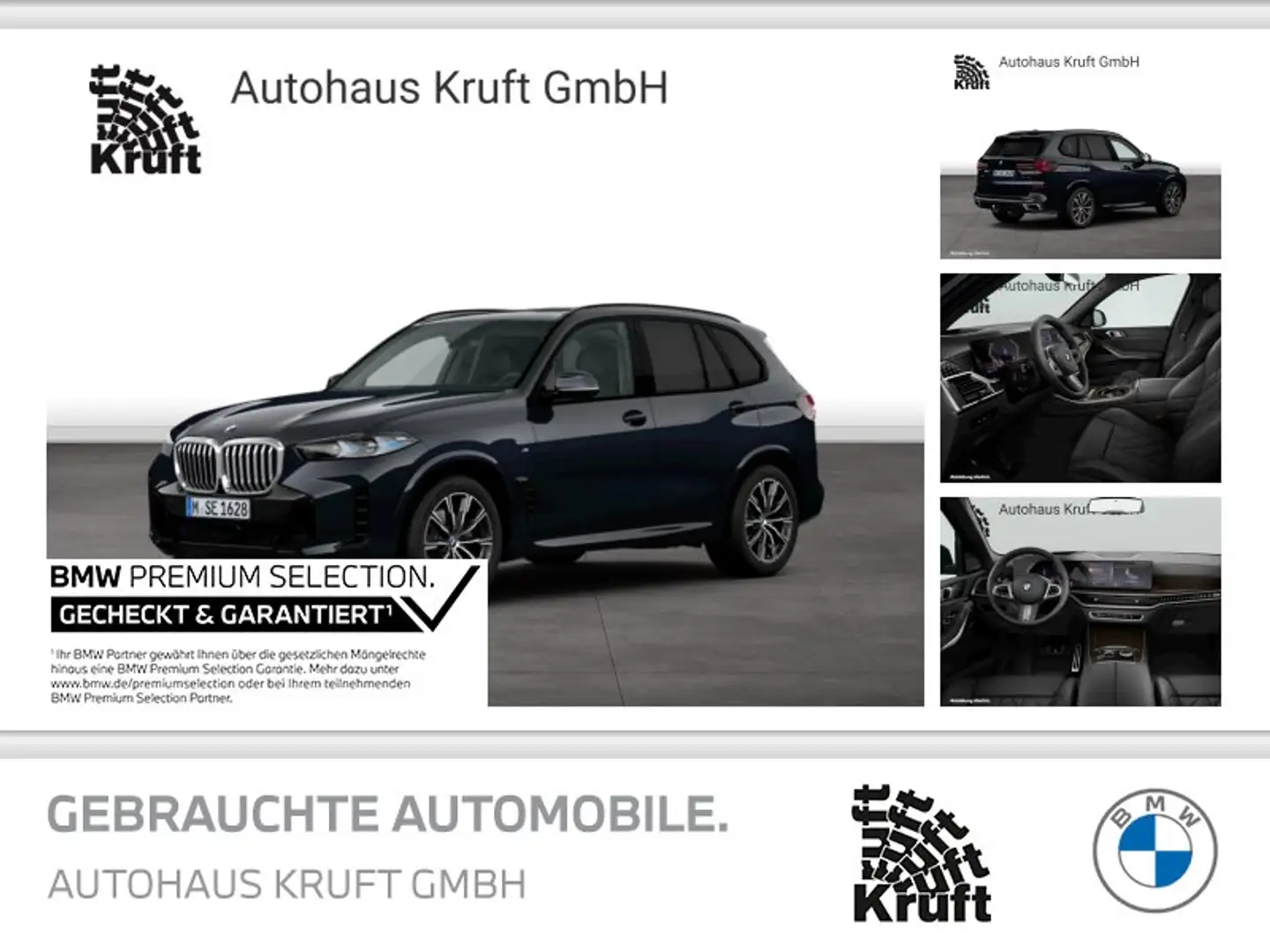 BMW X5 xDrive30d M SPORT+STANDHZ+PANO+AHK+KAMERA Nero - 1