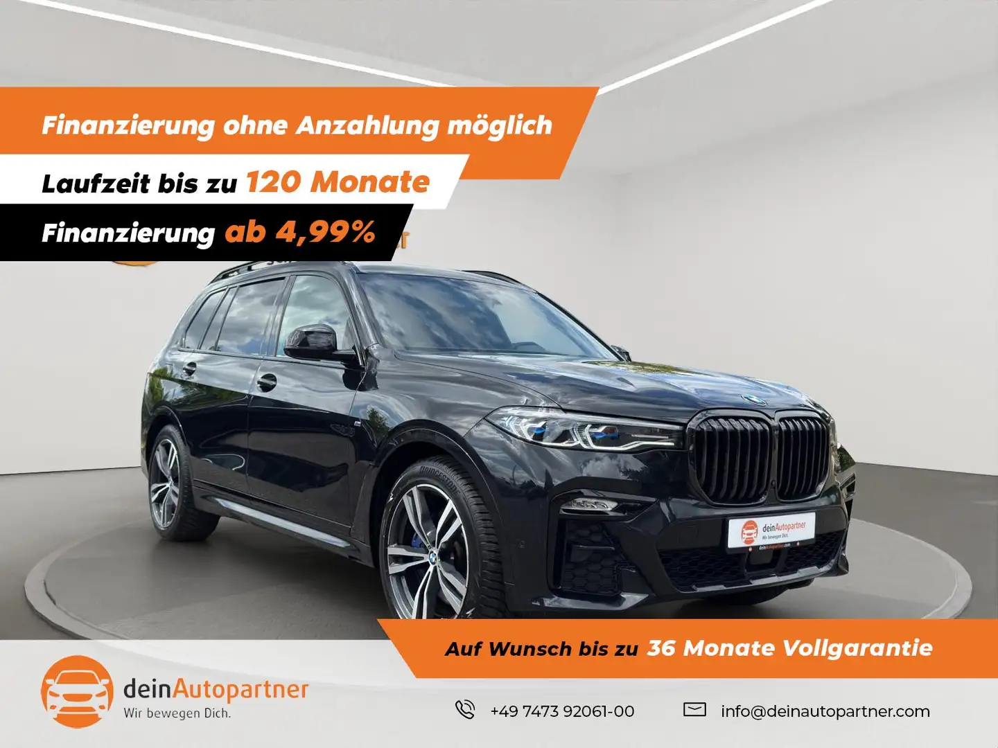 BMW X7 xDrive 40 i M Sport LED/LEDER/PANO/HUD/ACC/LIVE CO Negru - 1