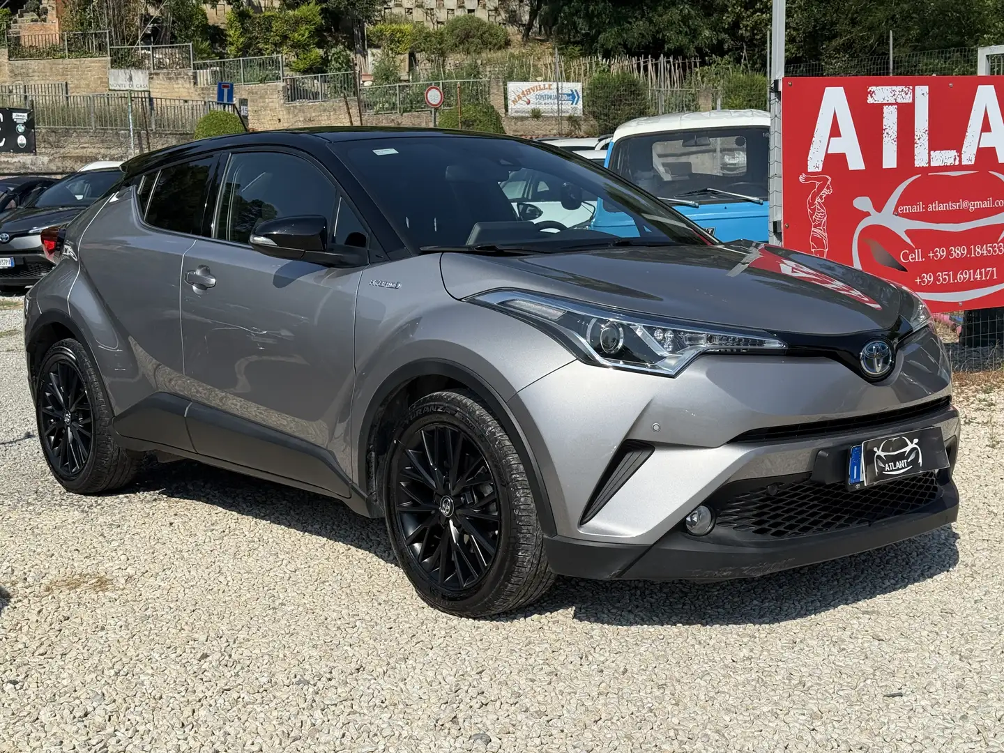 Toyota C-HR 1.8h Style 2wd e-cvt my18 Argento - 1