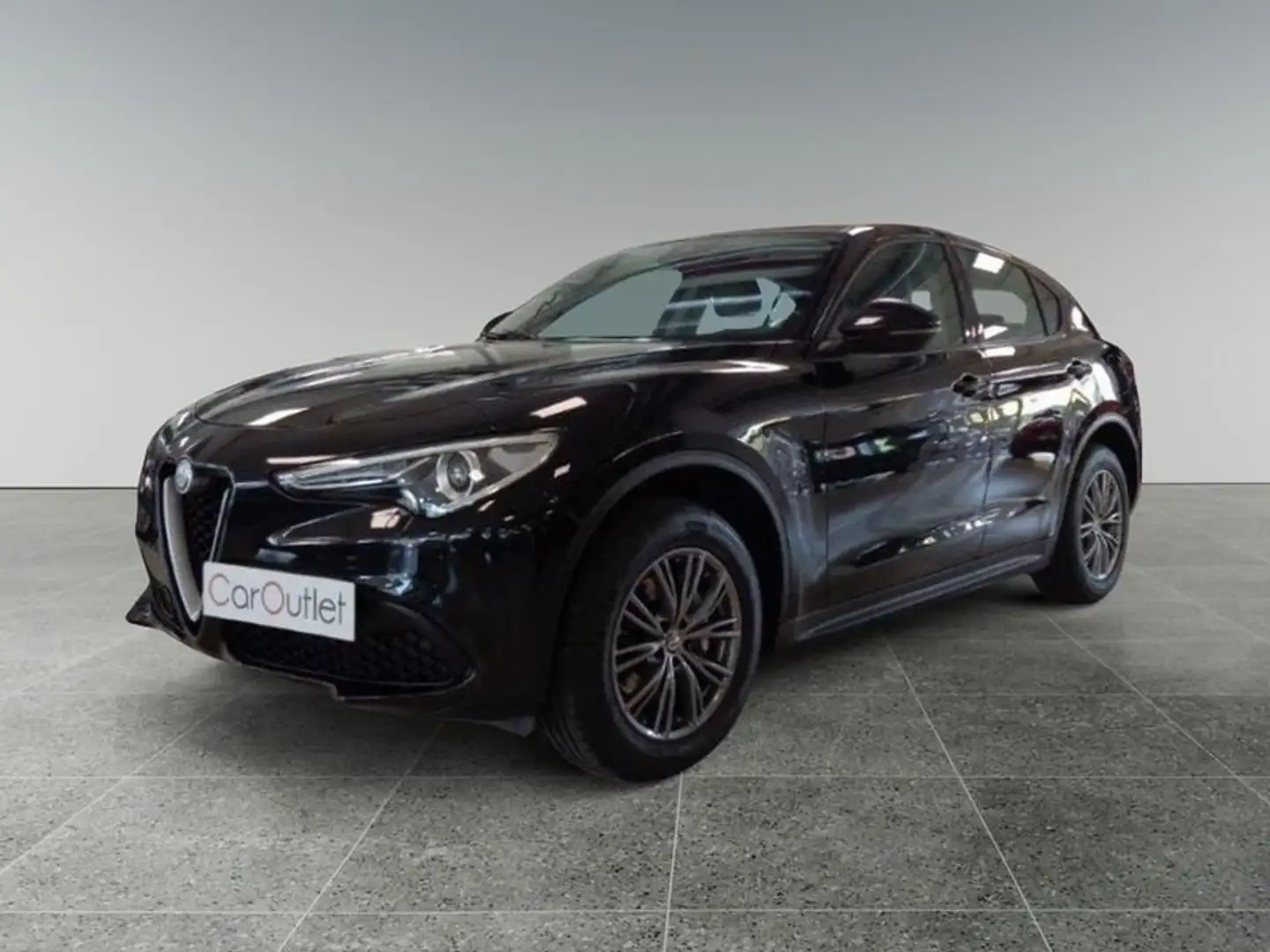 Alfa Romeo Stelvio 2.2 Turbodiesel 190 CV AT8 Q4 Super Nero - 1