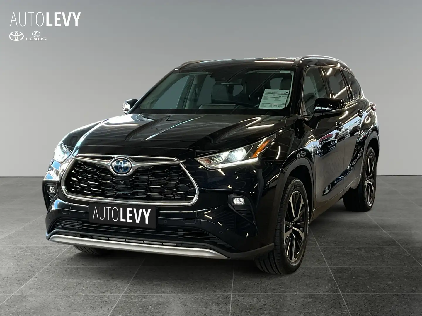 Toyota Highlander 4x4 2.5 Luxury +360+CarPlay+4xSHZ+ Zwart - 2