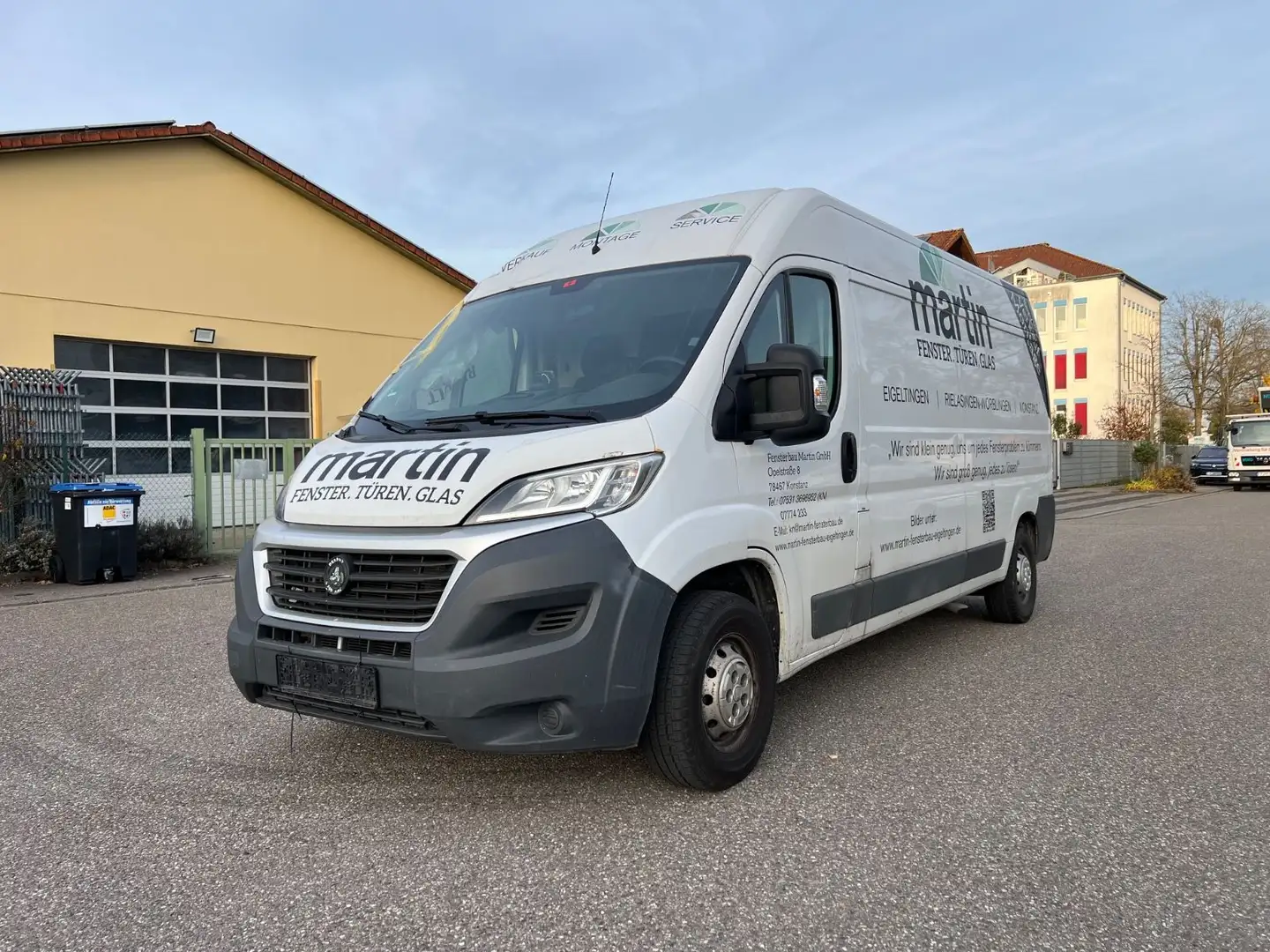 Fiat Ducato Grossr.-Kasten 35 130 L4H2 RS: 4035 mm Blanc - 1