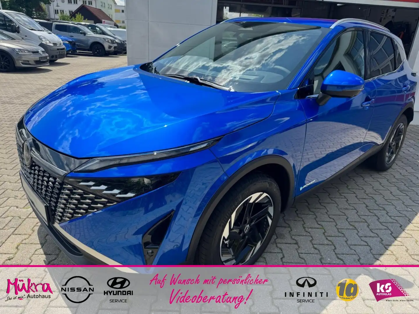 Nissan Qashqai N-Connecta 1.5 VC-T e-POWER 190PS (B) Komfortpaket Blau - 1