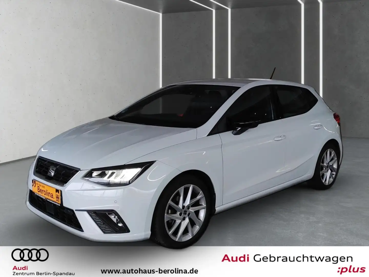 SEAT Ibiza 1.0 TSI FR DSG *Vision+*GRA*LED*SHZ* Weiß - 2