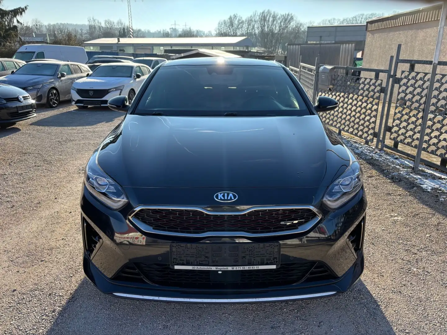 Kia ProCeed / pro_cee'd ProCeed GT, GARANTIE 04/26, S-HEFT GEPFL.,TOP Schwarz - 2