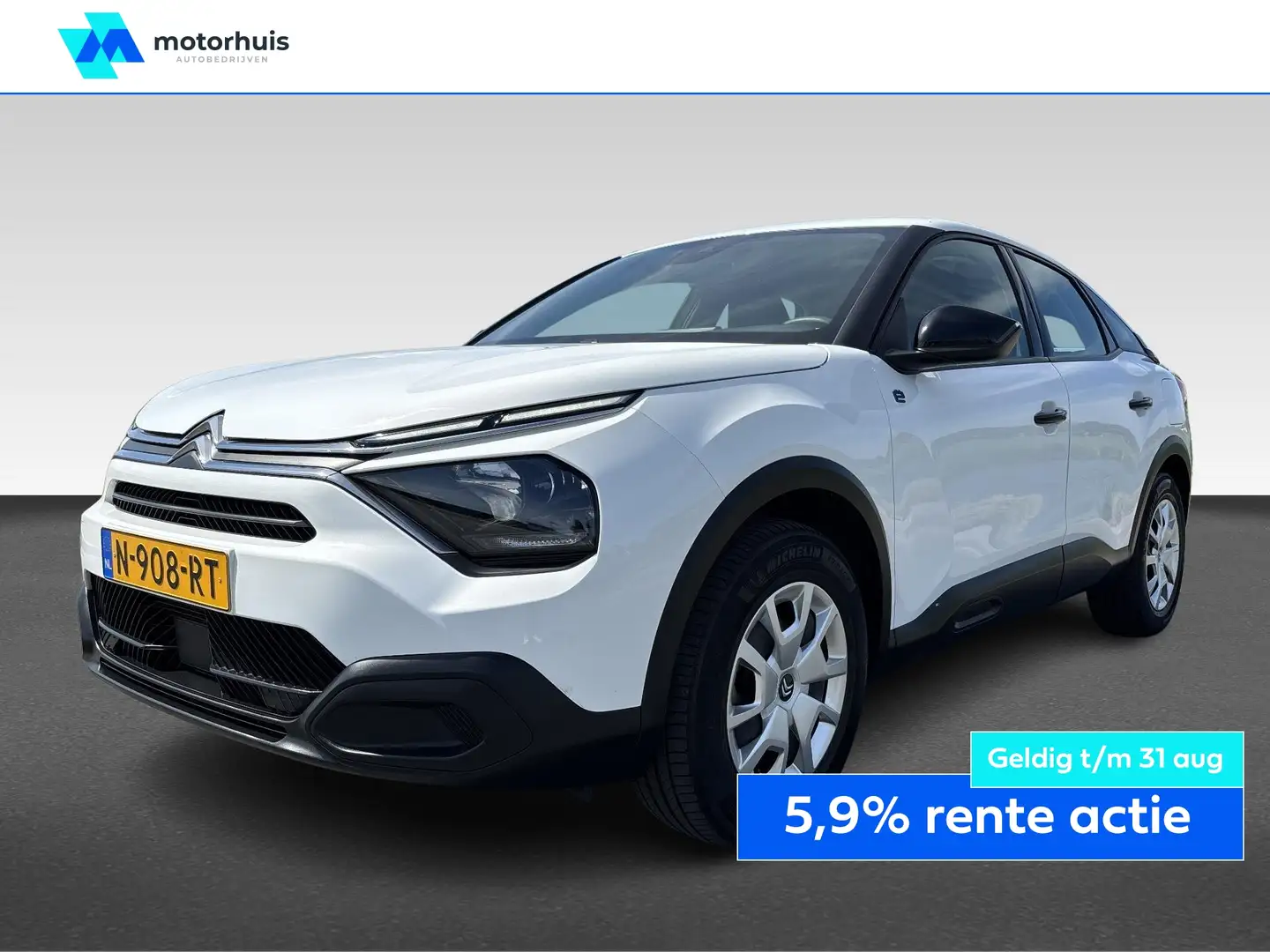 Citroen E-C4 Electric | 100% Elektrisch | Comfort & Connectiviteit | Wit - 1