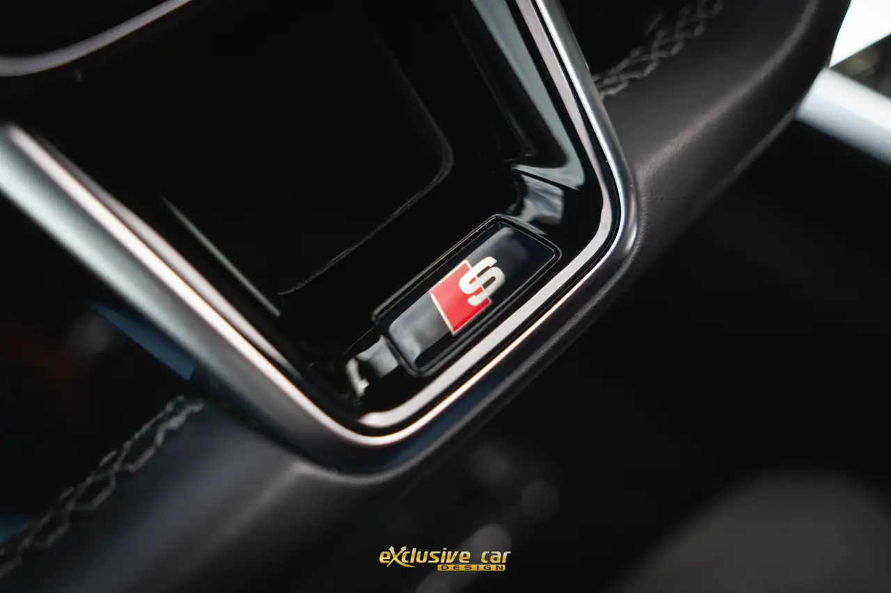 Audi Q8 Sportback Quattro S line 106 kWh /21''/Panodak/360°Cam/Memory/Trekhaak/Keyless/Luchtvering/, миниатюра 28