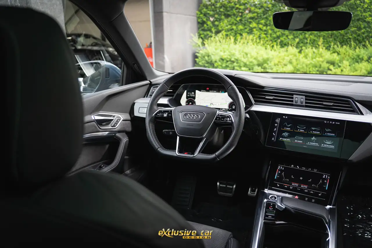 Audi Q8 Sportback Quattro S line 106 kWh /21''/Panodak/360°Cam/Memory/Trekhaak/Keyless/Luchtvering/, миниатюра 24
