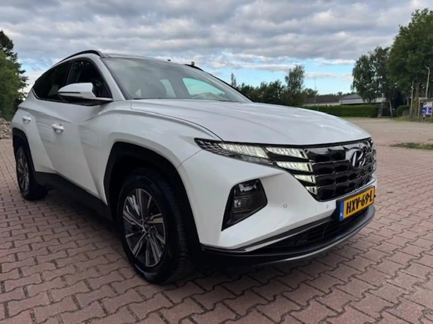Hyundai TUCSON 1.6T MHEV 230PK CREATIVE/PANO/LED COMFORT/ACARPLAY Blanco - 1