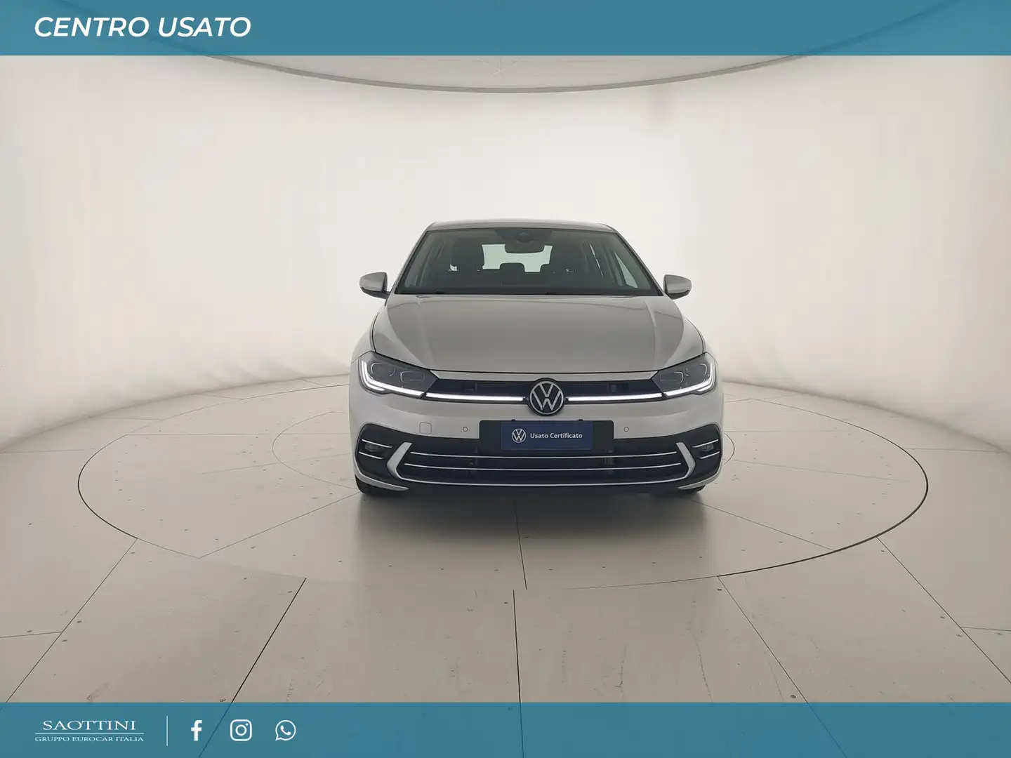 Volkswagen Polo Style 1.0 TSI 95 CV DSG Grigio - 2