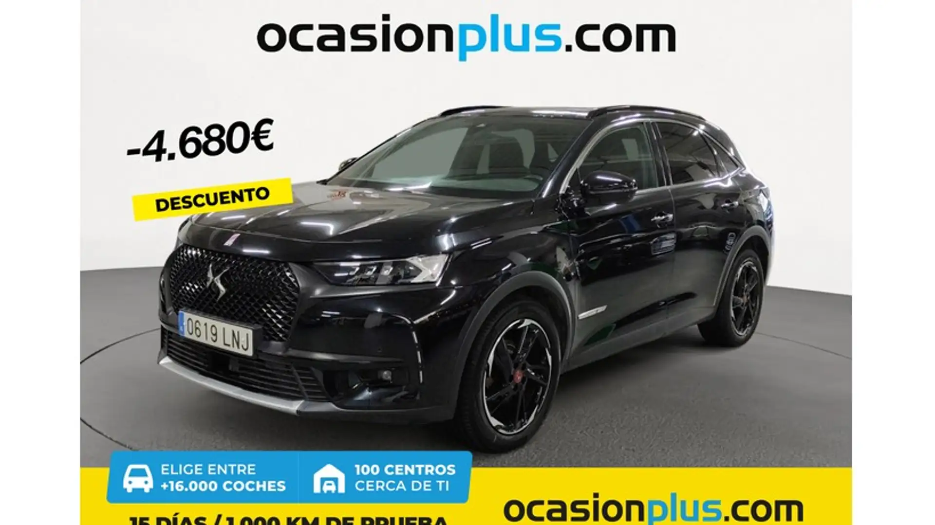 DS Automobiles DS 7 Crossback 1.6 PT. Performance Line + Aut. 180 Zwart - 1