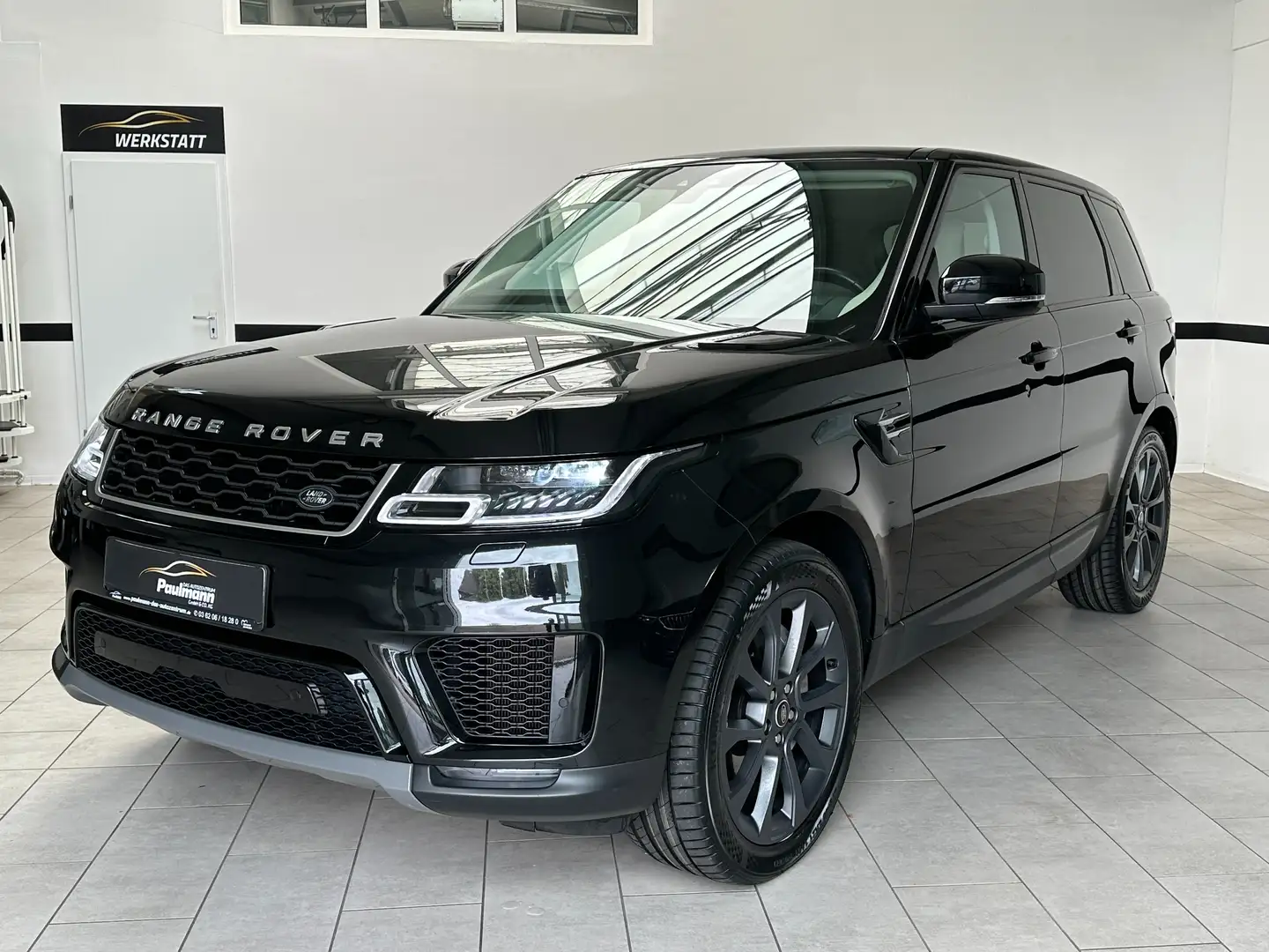 Land Rover Range Rover Sport D250 S Navi*Leder*LED*21Zoll* Black - 1