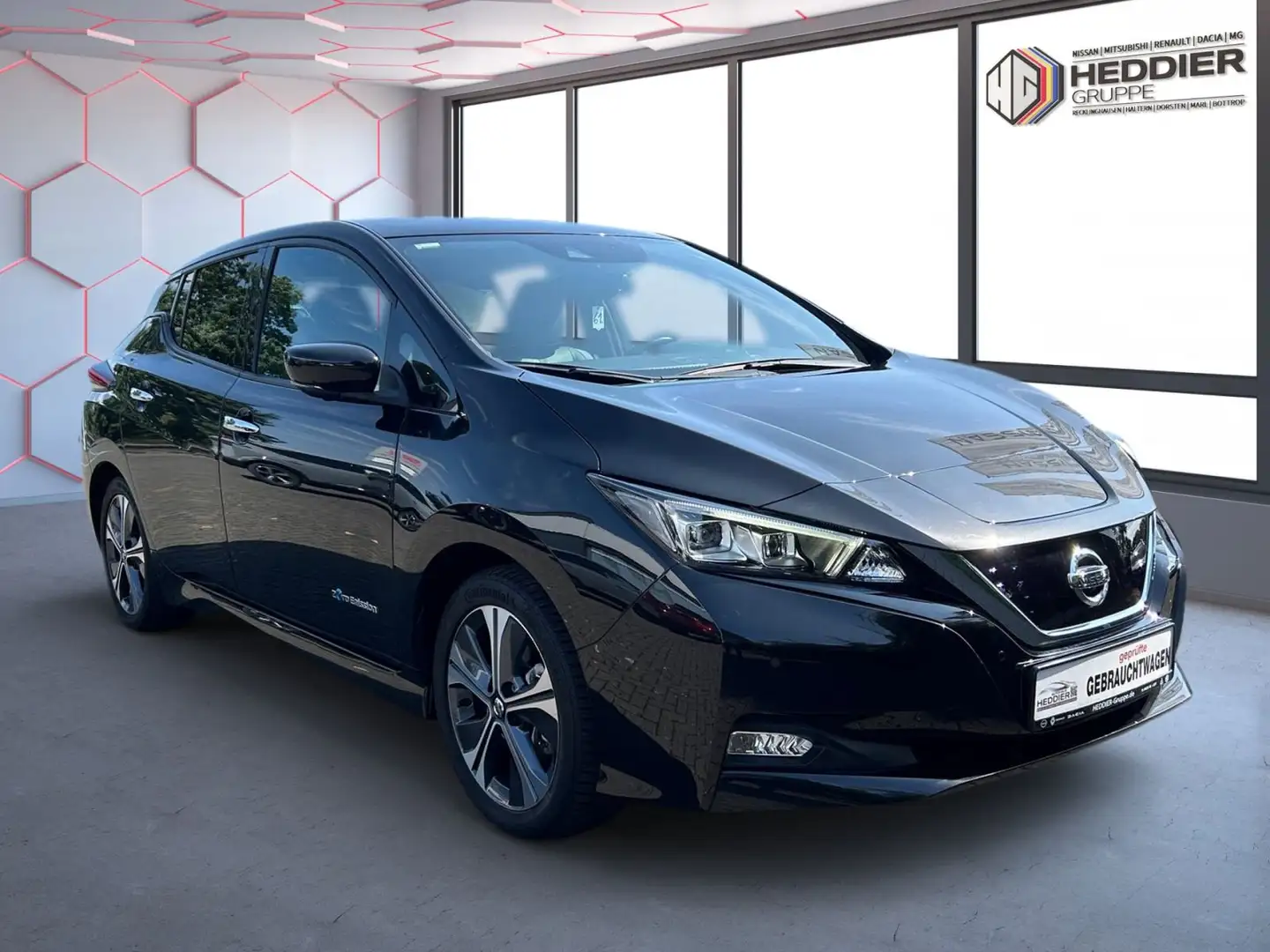 Nissan Leaf 40 KW Tekna *BOSE*NAVI*LEDER* Noir - 2