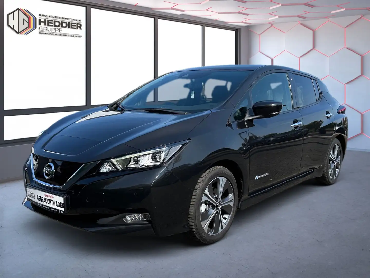 Nissan Leaf 40 KW Tekna *BOSE*NAVI*LEDER* Noir - 1