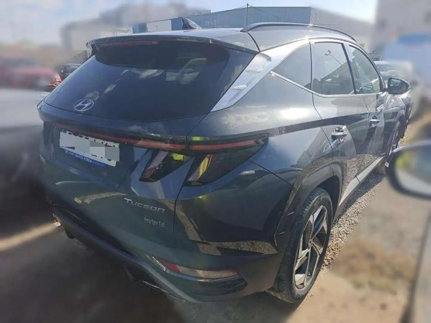 Hyundai TUCSON 1.6 TGDI HEV Nline Sky AT Gris - 2