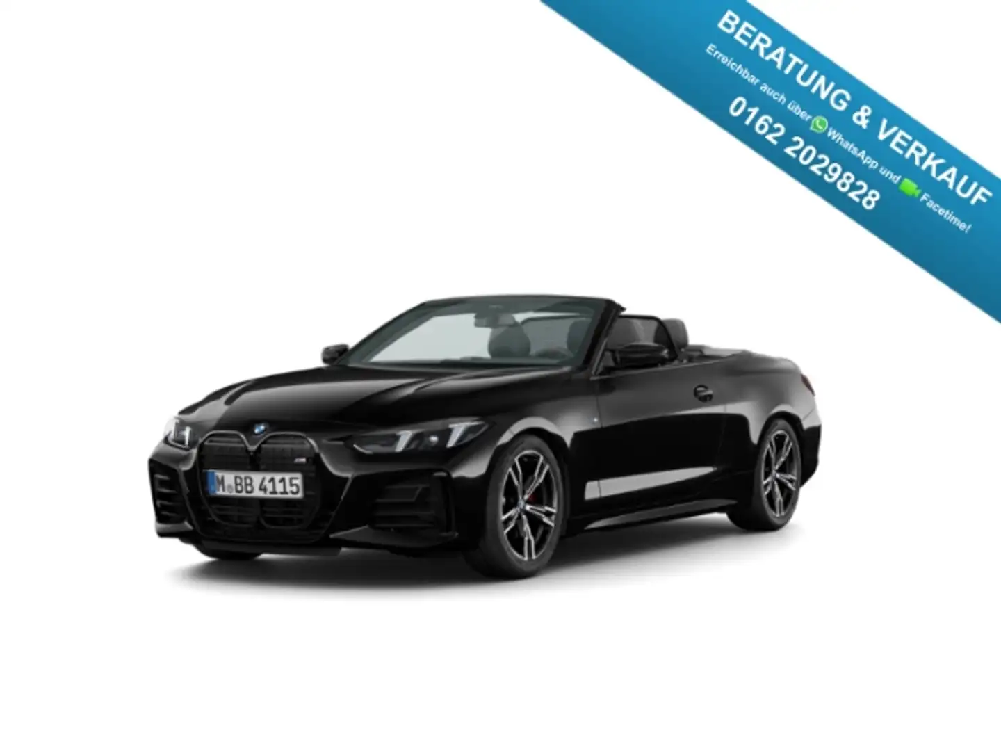BMW 440 XDRIVE M Sport Pro Navi Leder el. Sitze H/K 360 Ka Schwarz - 1