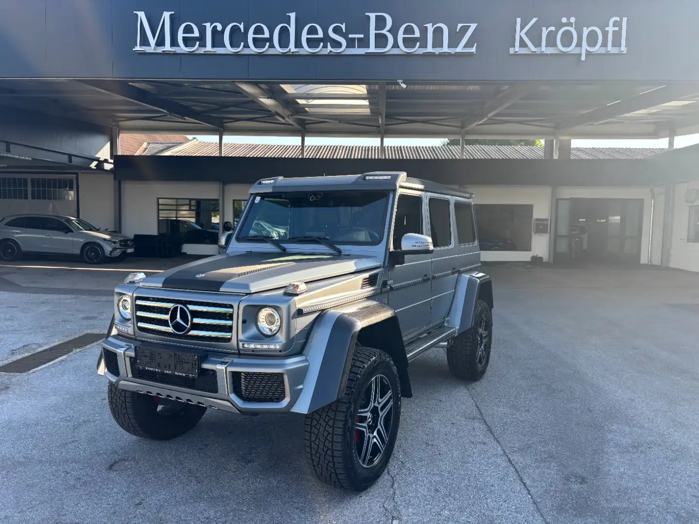 Mercedes-Benz G 500 4x4 hoch 2 AMG Ambi COM CarPlay SHD Stdhzg Grau - 2