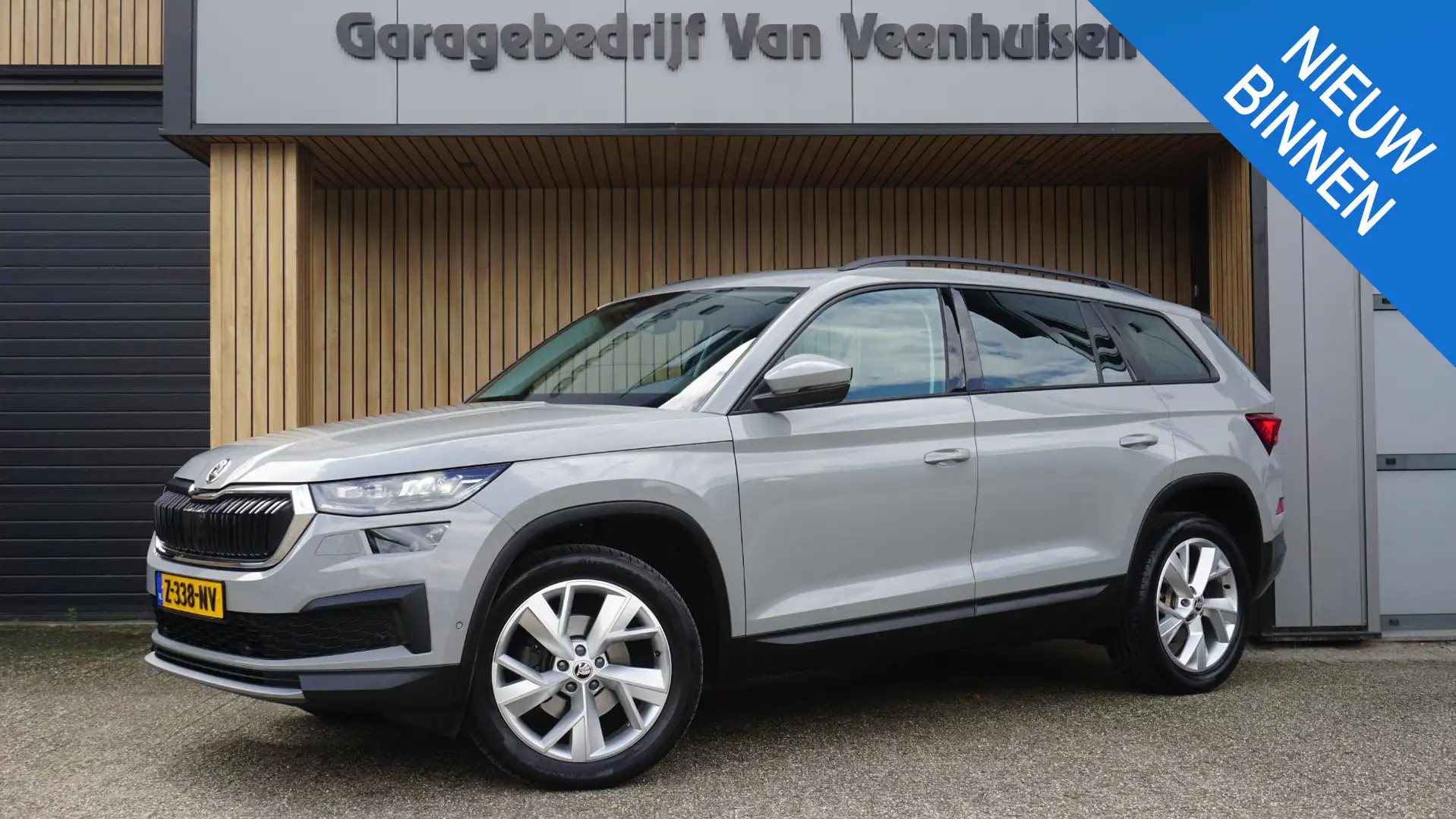 Skoda Kodiaq 1.5 TSI 150pk DSG Business Edition Plus Pano.Dak T Grijs - 1