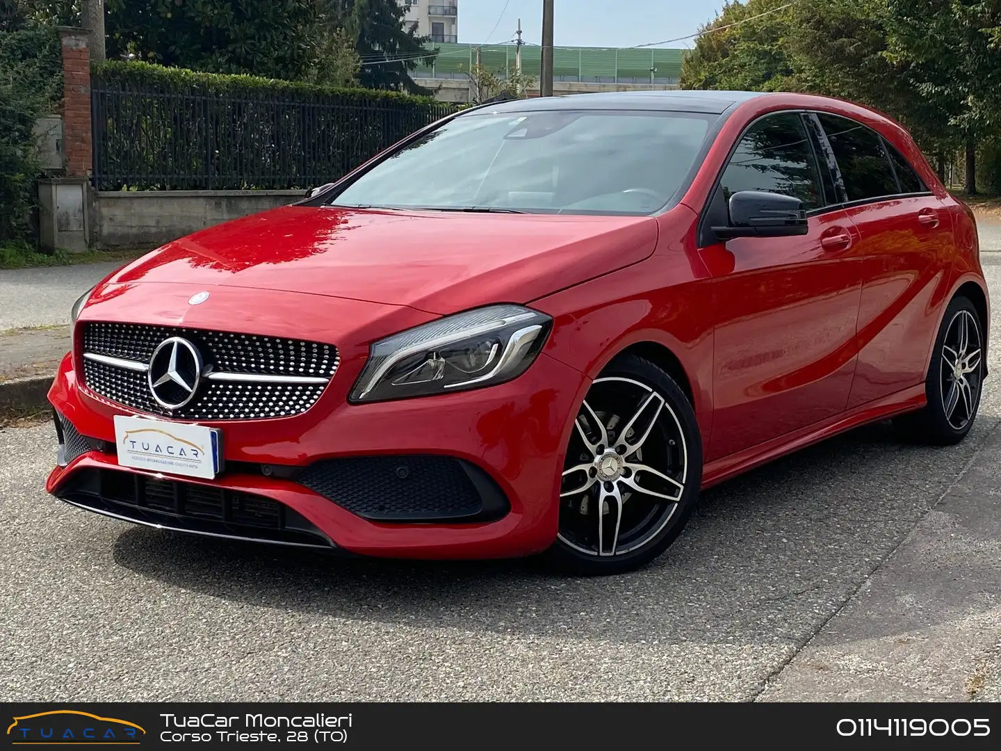 Mercedes-Benz A 200 A-Class A 200 D Premium Rouge - 1