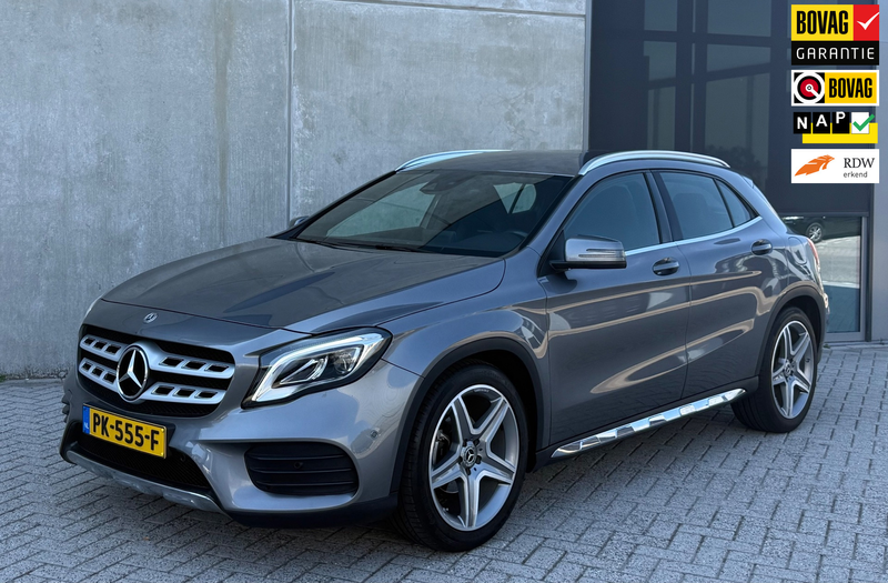 Mercedes-Benz GLA 180 BS 2017 Grijs AMG NAP|LED|APK