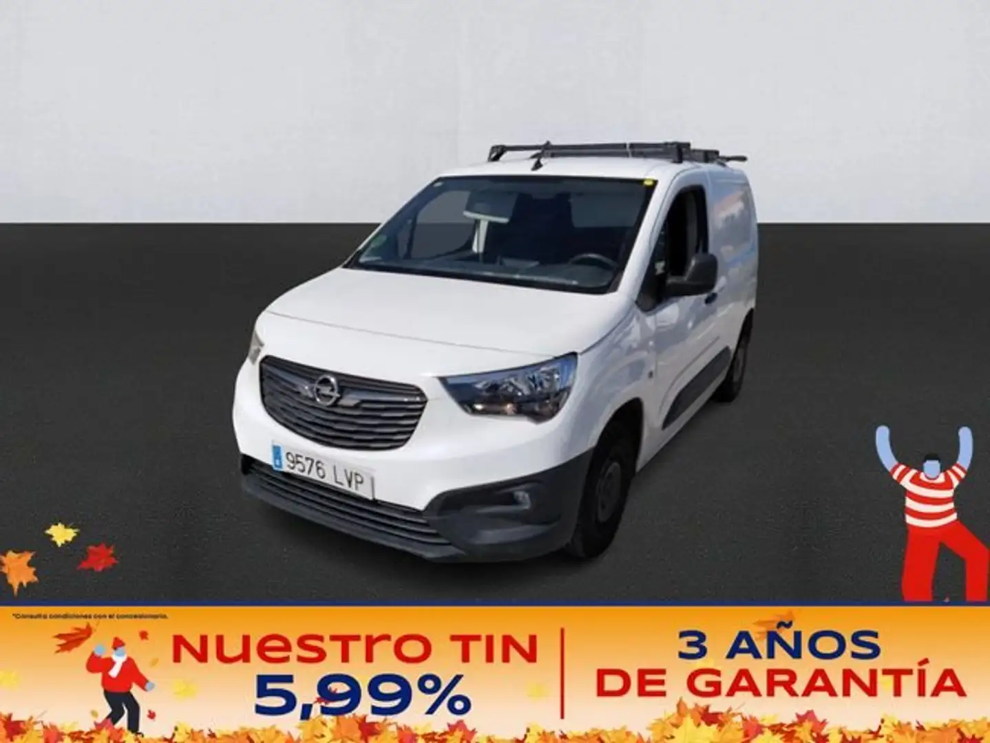 Opel Combo 1.5 TD 75kW (100CV) Express L H1 650kg 3 Puertas Blanco - 1