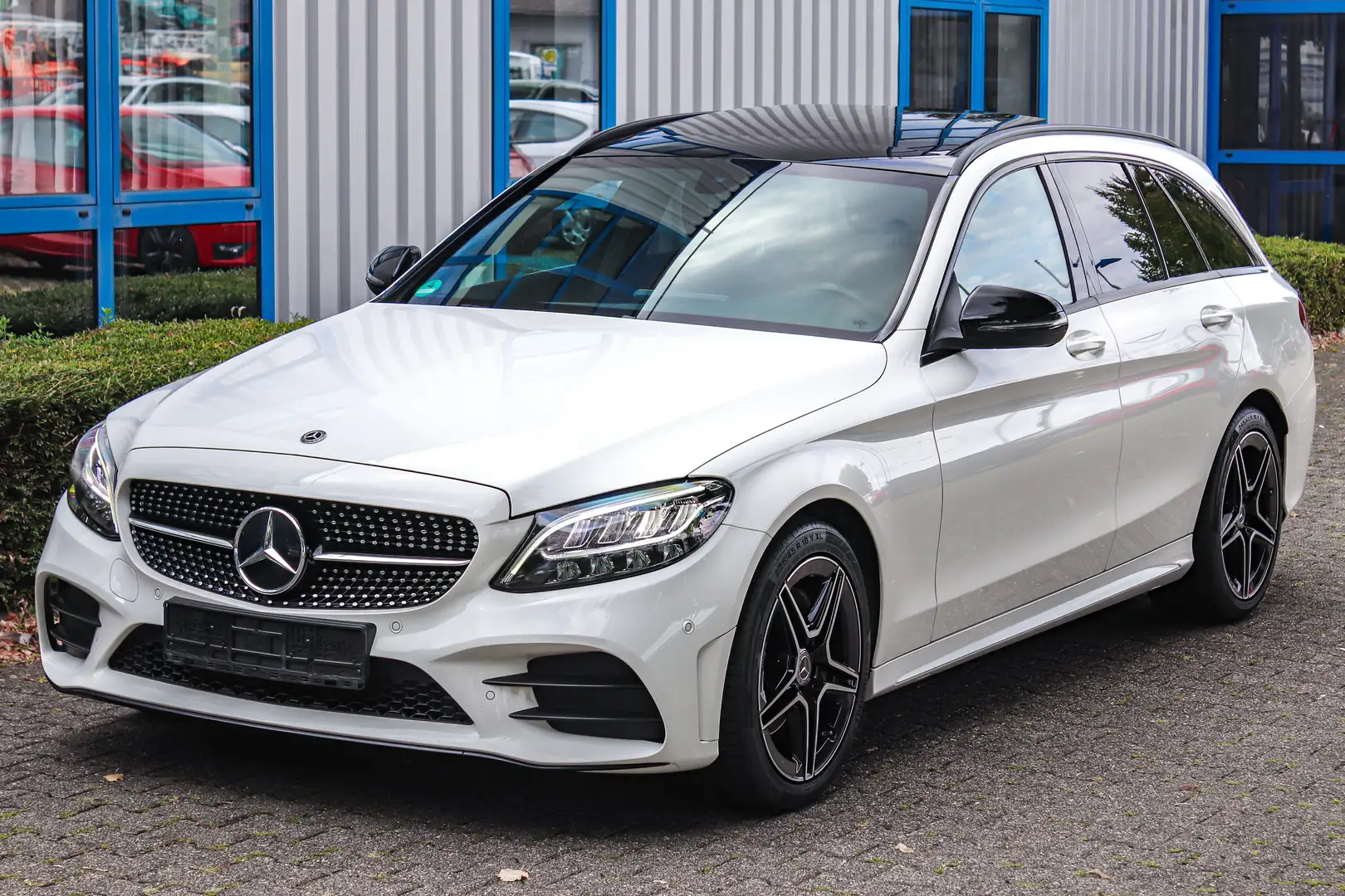 Mercedes-Benz C 200 C-200T 4M 9G AMG*LEDER*PANO*LED*DI. COCKPIT*KAMERA Blanc - 1