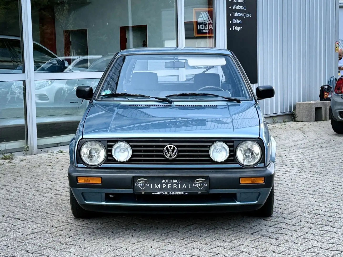 Volkswagen Golf II 1.8 GL Aut. ori. 28tKM+2.HAND+TopZustand Bleu - 2