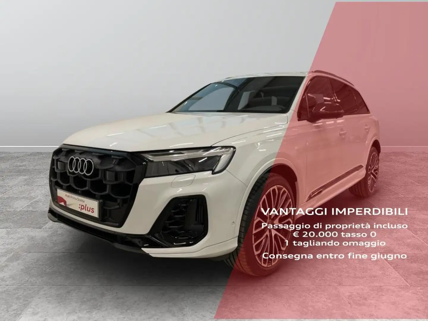 Audi SQ7 4.0 tfsi sport attitude quattro tiptronic 7p.ti Bianco - 1