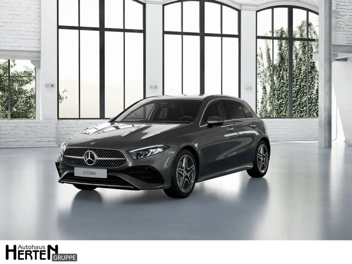 Mercedes-Benz A 200 AMG+KEYLESS+LED+R-KAMERA+18"+AMBIENTE+SHZ Grau - 1