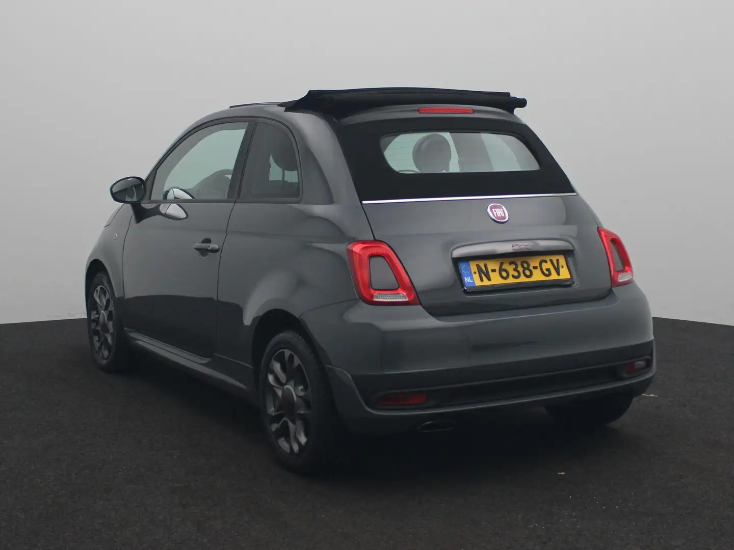 Fiat 500C 0.9 TwinAir Turbo Sport | Navigatie | Climate cont Gris - 2