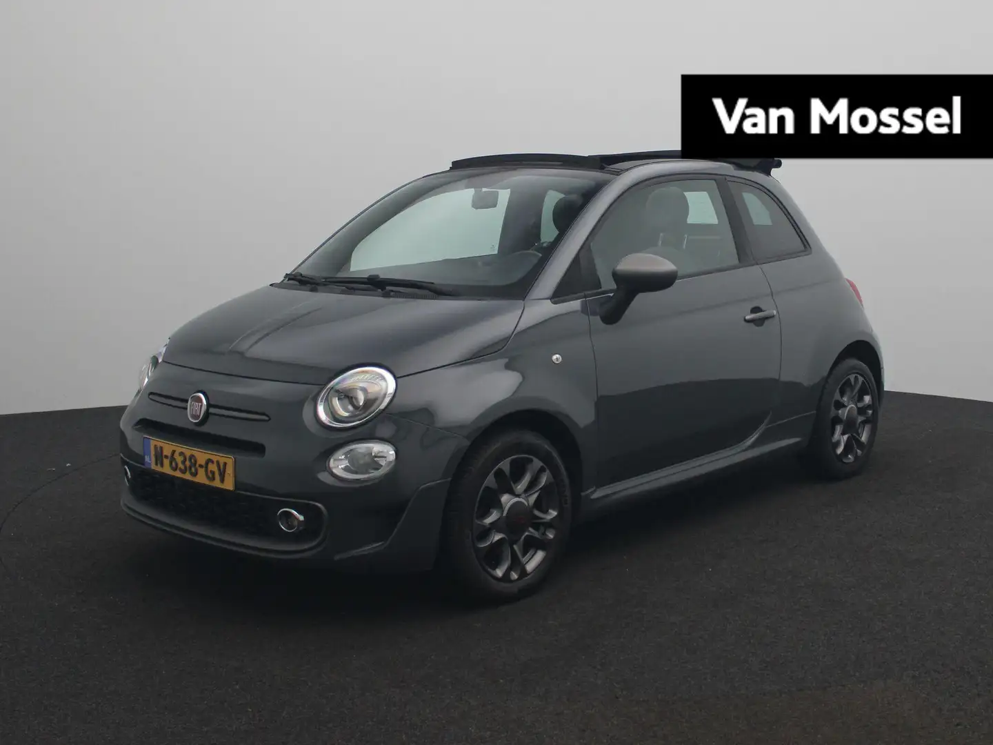 Fiat 500C 0.9 TwinAir Turbo Sport | Navigatie | Climate cont Gris - 1