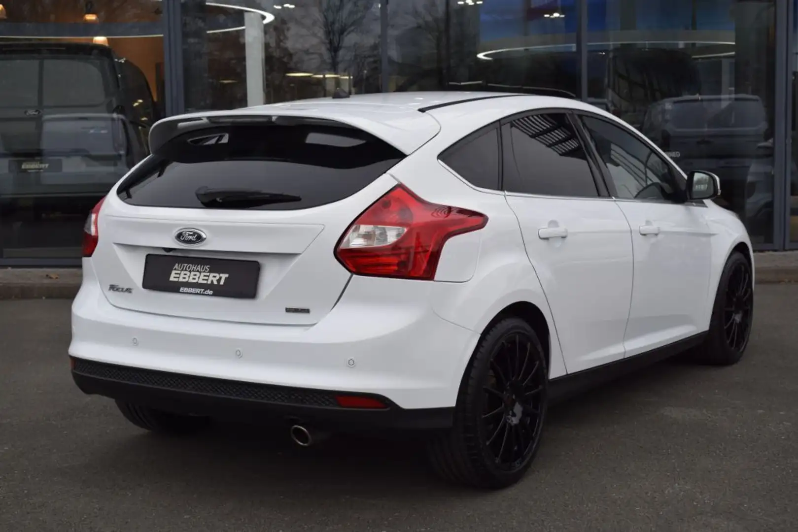 Ford Focus 1.6 EcoBoost Start-Stopp-System Titanium Blanc - 2