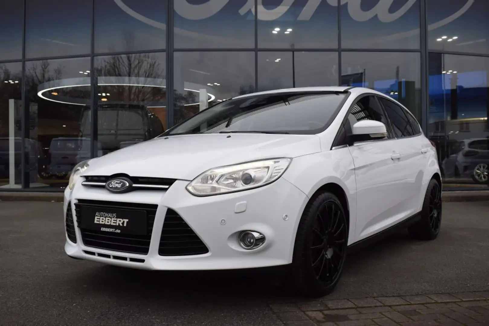 Ford Focus 1.6 EcoBoost Start-Stopp-System Titanium Blanc - 1