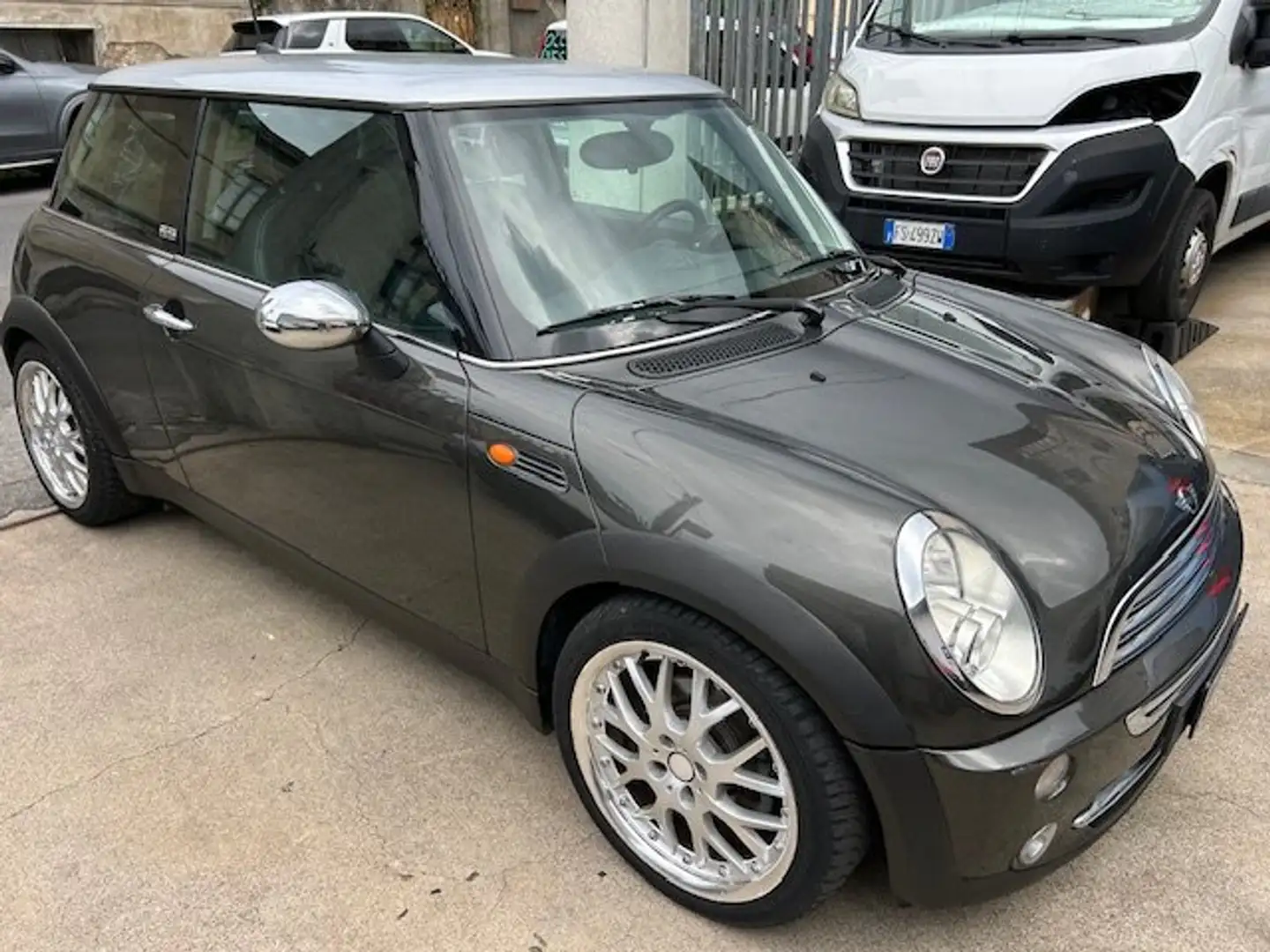 MINI Cooper II 1.6Park Lane ADATTA A NEO PATENTATI PELLE Grigio - 1
