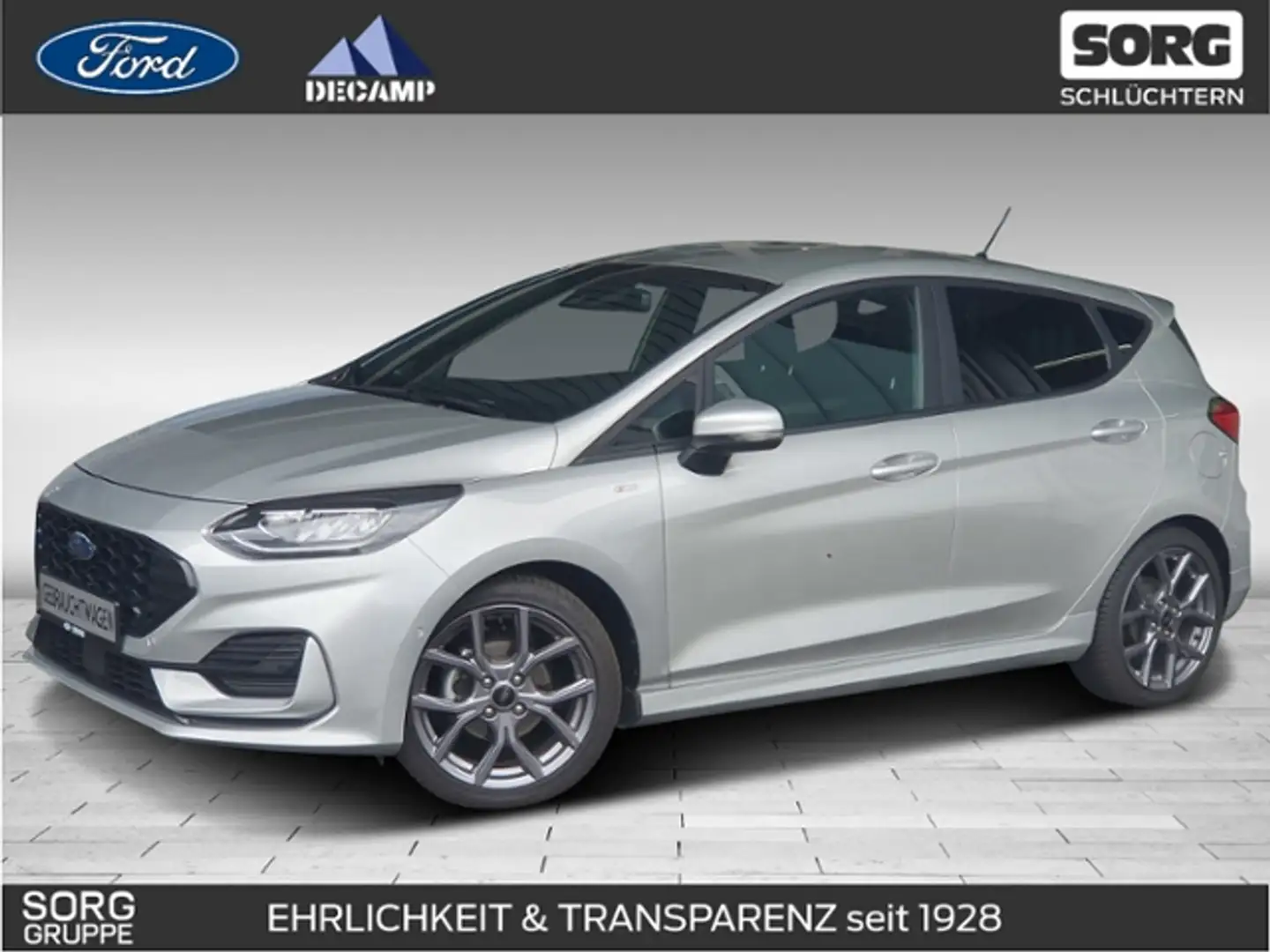 Ford Fiesta 1.0 EcoBoost ST-Line*ACC*SHZ Silber - 1
