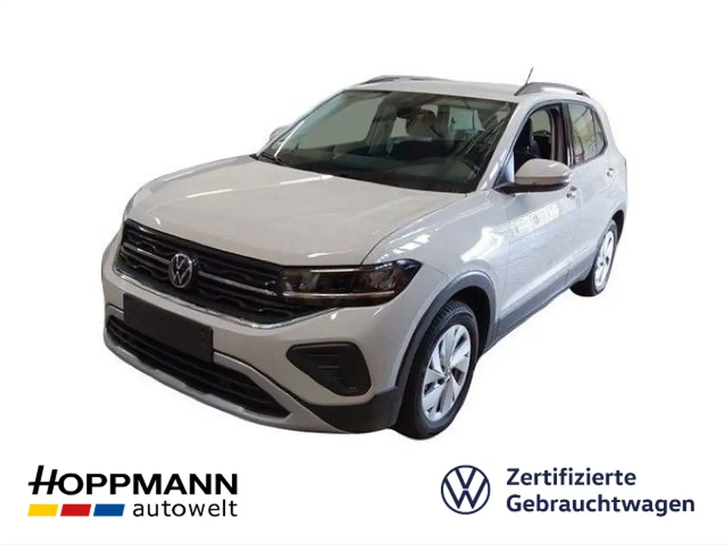 Volkswagen T-Cross nza 1.0TSI Navi ACC Garantie AppConnect Grau - 1