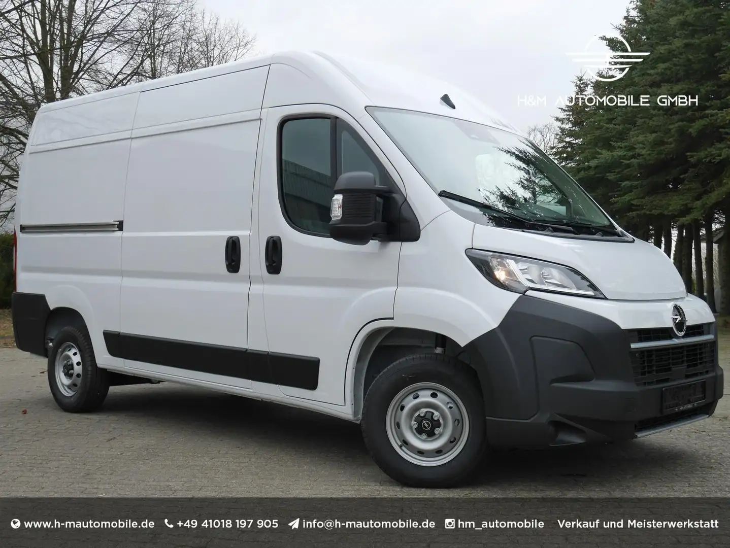 Fiat Ducato Movano 35 2.2 HDI~L2H2/3,5t/3Sitzer/AHK/Klima Weiß - 1