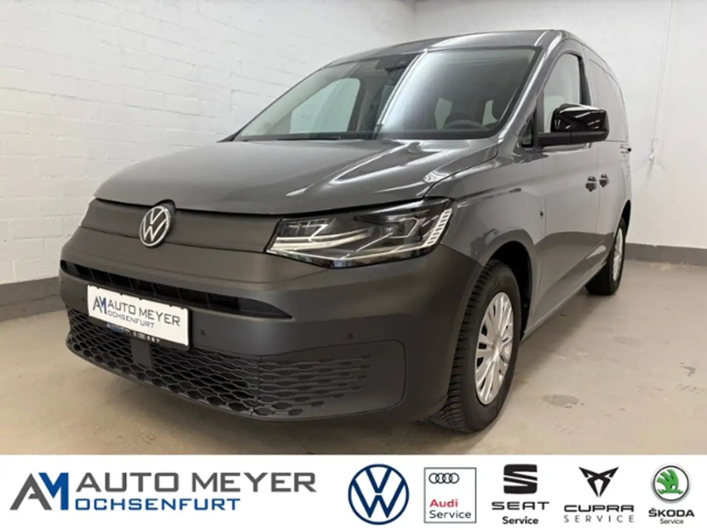 Volkswagen Caddy Kombi 2.0 TDI Navi LED Rückfahrkamera Grau - 1