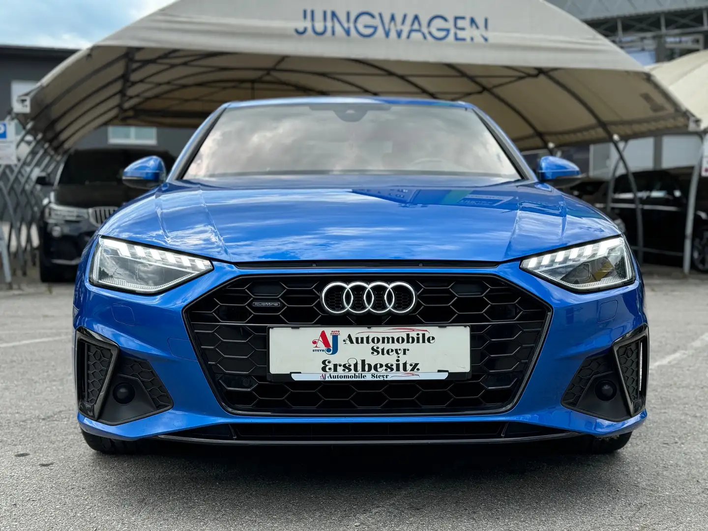 Audi A4 50TDI Quattro Sport Aut.+3x S line+Navi+ACC+Matrix Blauw - 2