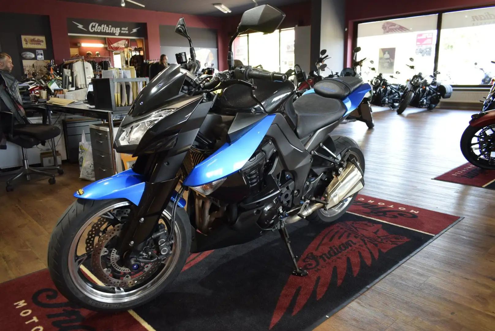 Kawasaki Z 1000 ABS 2 Hand Blau - 1