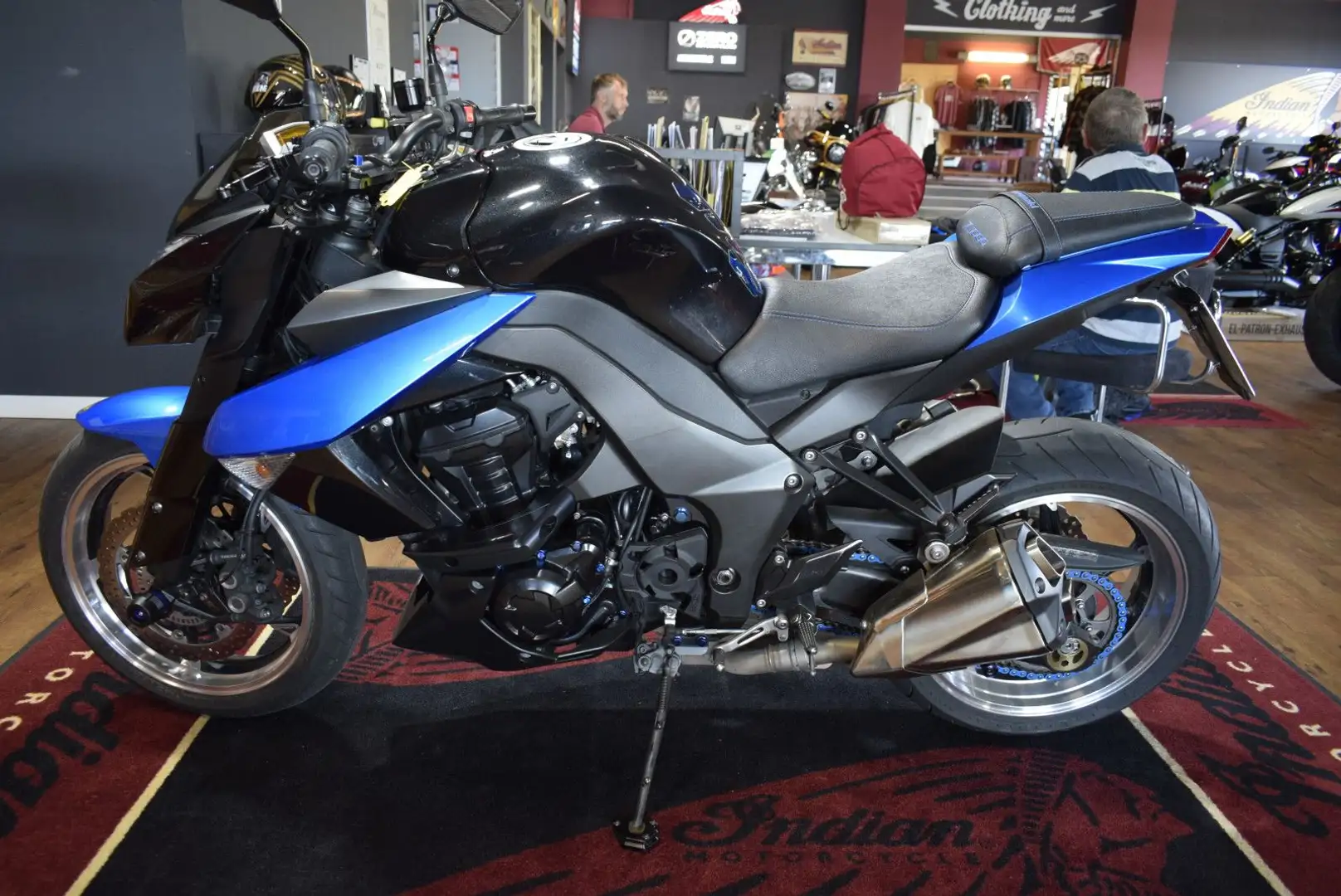 Kawasaki Z 1000 ABS 2 Hand Blau - 2