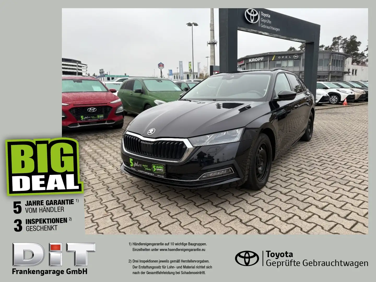 Skoda Octavia Combi 1.5 TSI ACT First Edition LED, Navi Schwarz - 1