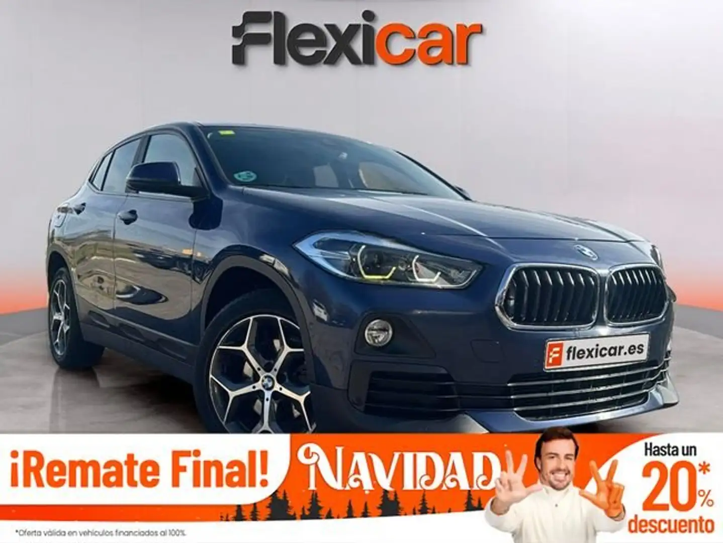 BMW X2 sDrive 18d Bleu - 1
