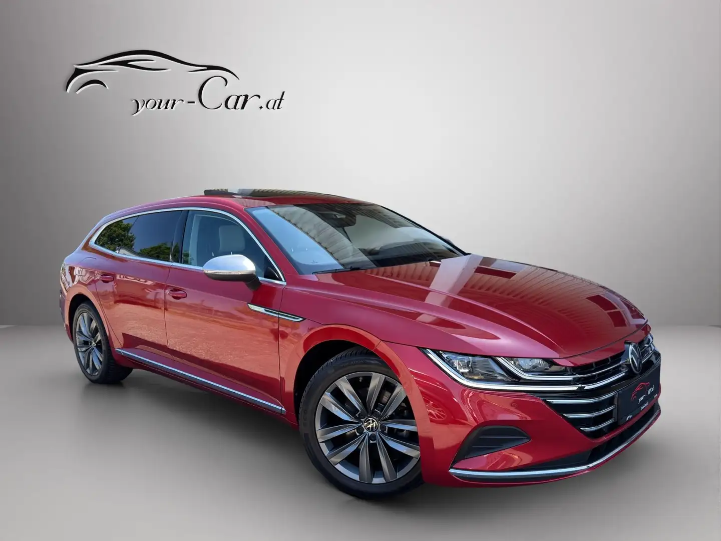 Volkswagen Arteon SB 2,0 TDI Elegance *PANO, ACC, AMBI, AHK, MATRIX* Rot - 1