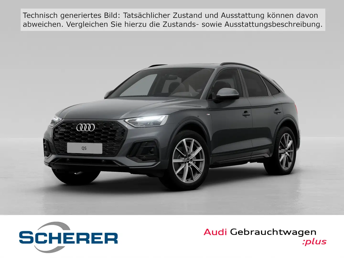 Audi Q5 S line 45 TFSI quattro 195(265) kW( Gris - 1