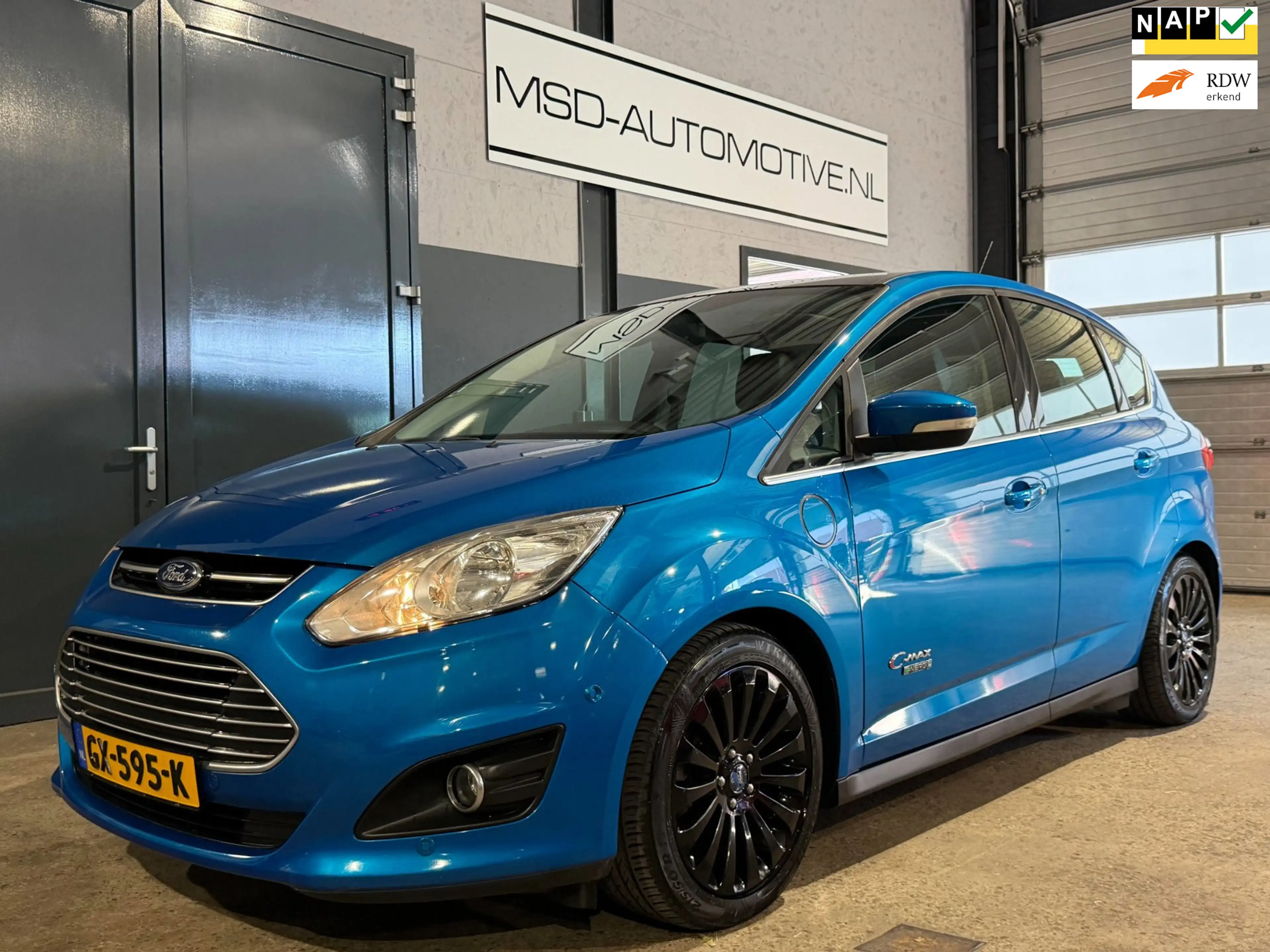 Ford C-Max 2.0 Plug-in Hybrid Titanium Plus Panoramadak Leer