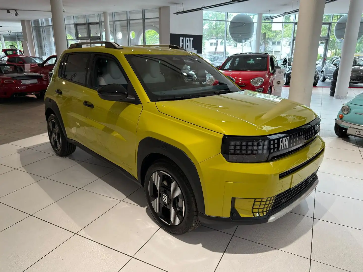 Fiat Grande Panda Hybrid La Prima*Sofort Vefügbar* Jaune - 2