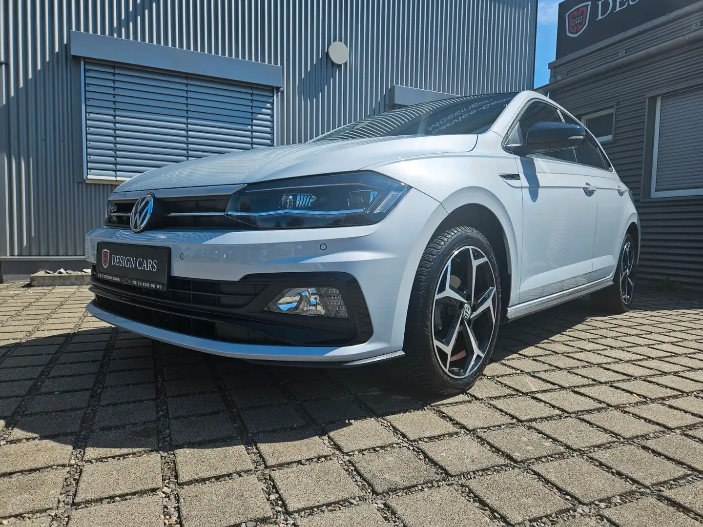 Volkswagen Polo VI Highline R Line LED Virtual Cockpit DSG Argent - 2